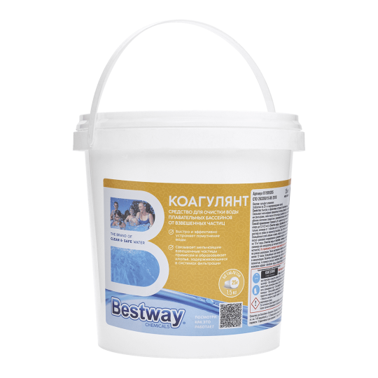 Коагулянт в картриджах, по 5 таблеток по 25 г. Коагулянт в картриджах, по 5 таблеток по 25 г.