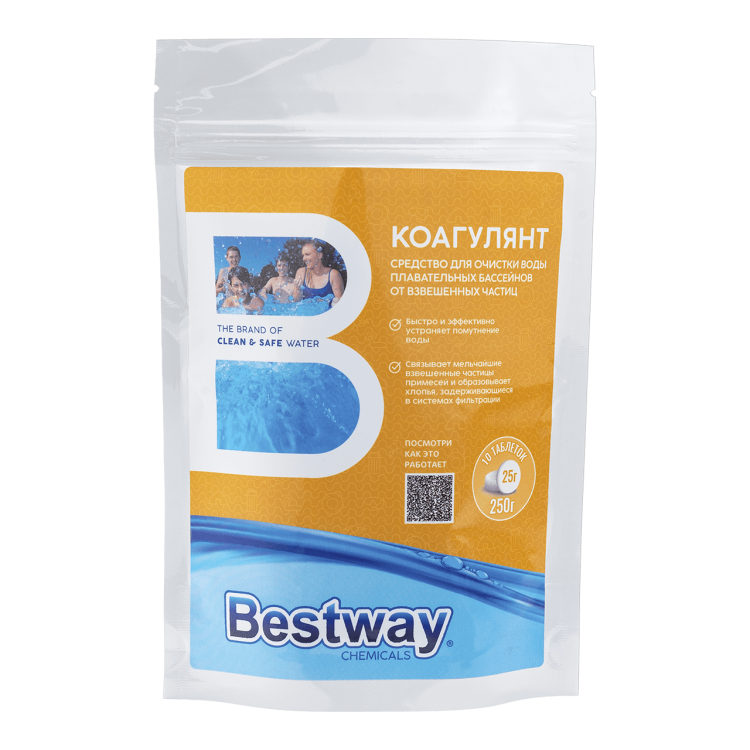 Коагулянт в таблетках по 25 г.