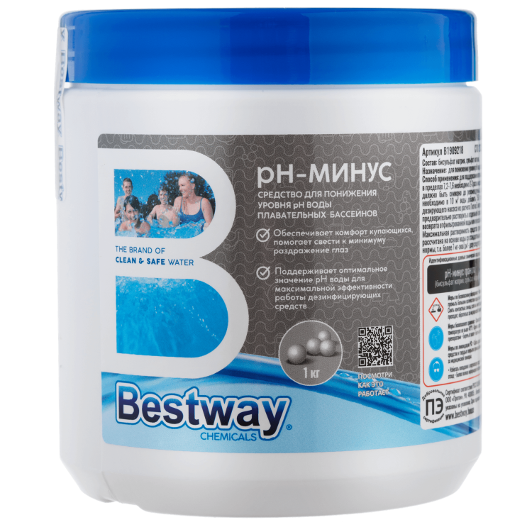 pH минус в гранулах, 1 кг